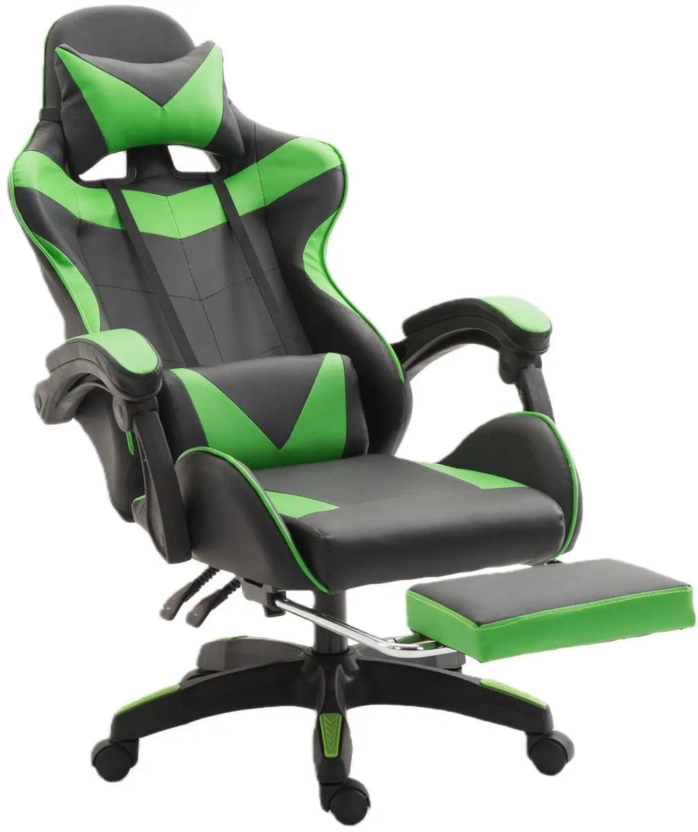 Gaming chair Gaming armchair Height Adjustable Office Chair with Adjustable Recumbent Function with Cat Ears and Pillows