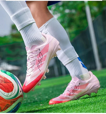 Nouvelles chaussures de football pour hommes, chaussures de sport antidérapantes pour terrain en gazon, baskets professionnelles, chaussures d'entraînement pour activités sportives en extérieur, chaussures de match, modè
