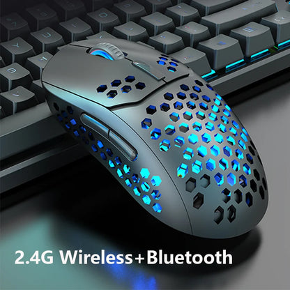 Wireless Mouse Rechargeable Bluetooth Silent Ergonomic Computer 2400 DPI For iPad Mac Tablet Macbook Air Laptop PC Gaming Office