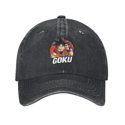 Dragon Ball Master Rosh TURTLE SCHOOL Unisex Baseball Cap  Distressed Washed Caps Hat Fashion Outdoor Unstructured Soft Headwear
