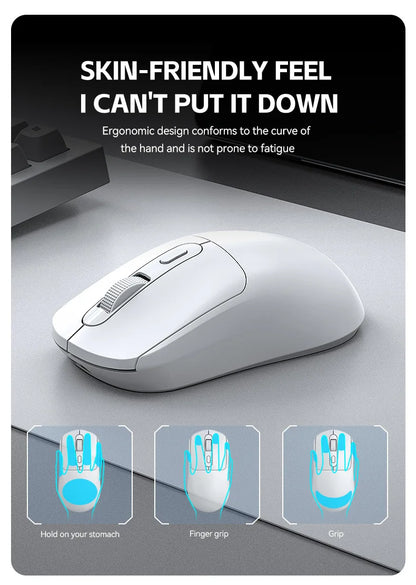 Warvank X8 Wireless Gaming Mouse 500 mAh TYPE-C Rechargeable Office Mouse Suitable for Laptop Desktop Computers