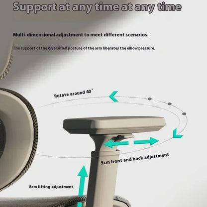 High Back Office Chair 3D Headrest Gaming Chairs Adjustable Computer Relaxing Massage Cadeira Gamer Ergonomic Office Furniture
