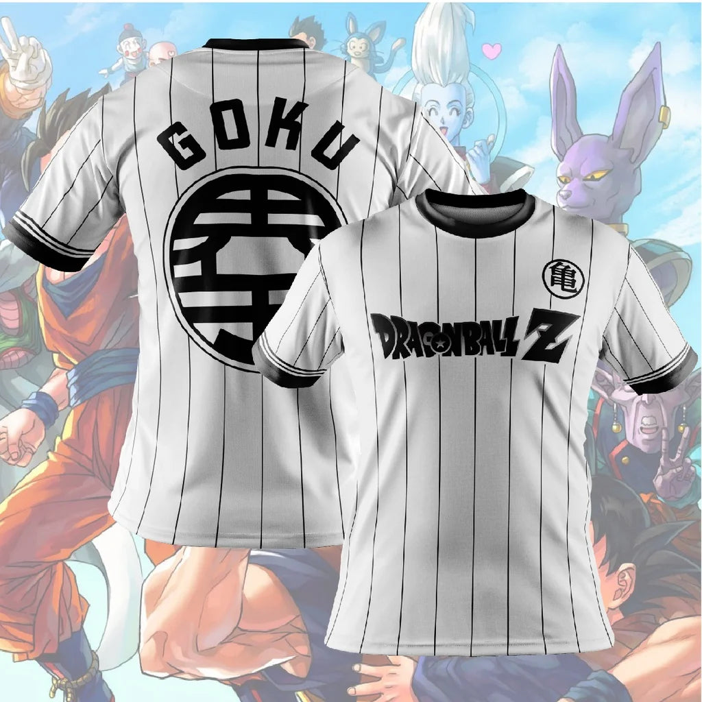 Vyriški marškinėliai Dragon Ball Z, marškinėliai berniukams, vaikiški drabužiai, vasariniai trumpomis rankovėmis, vaikiški animacinių filmų marškinėliai, viršutiniai drabužiai, marškinėliai berniukams