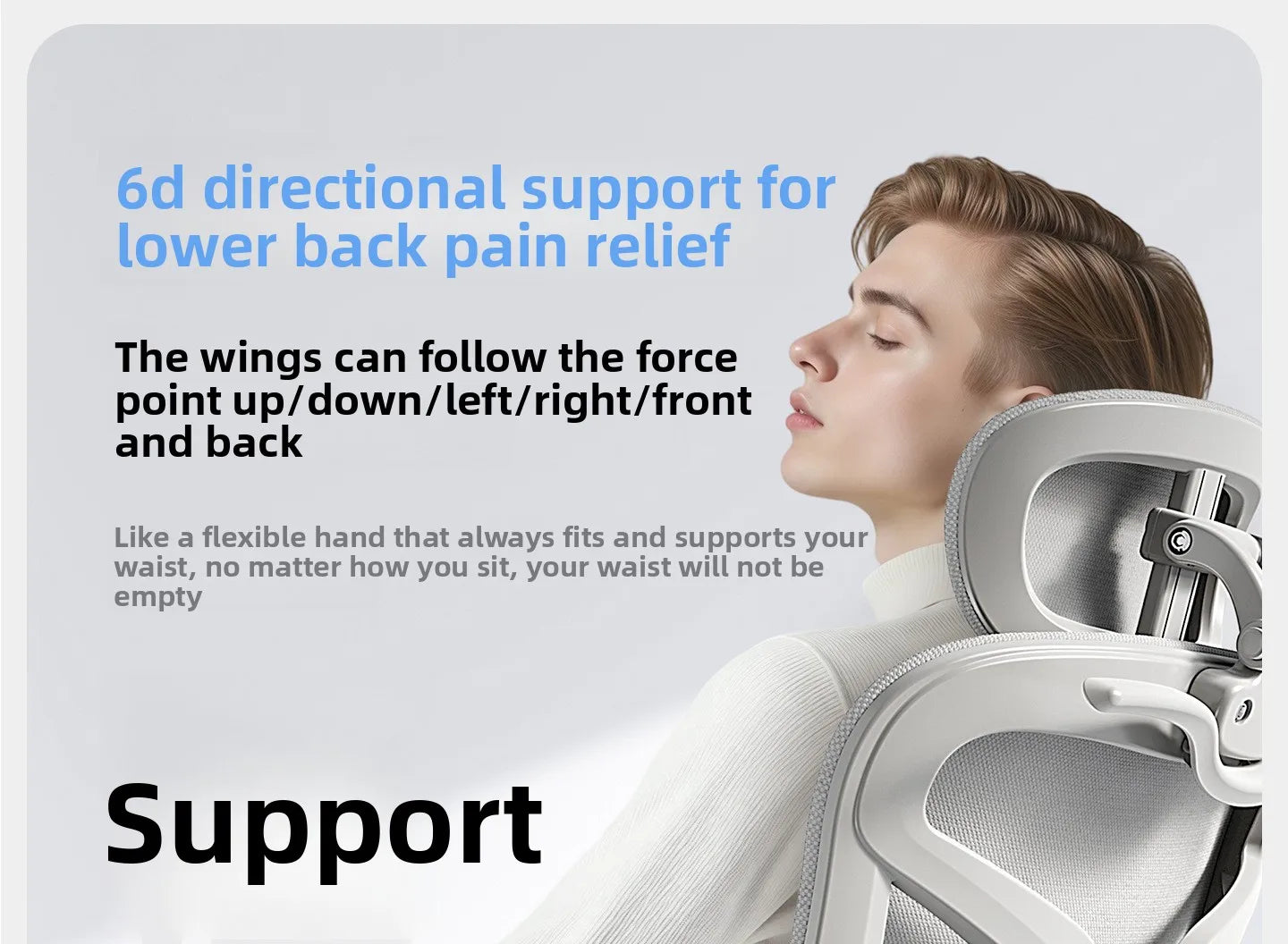 Stable Chair Lifting Waist Computer Chair Ergonomic Chair Office Chair Game Gaming Chair Waist Protection