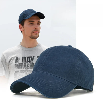 Casquettes de baseball unies, grande taille 63 cm, en coton doux, pour homme ; casquette classique « snapback » ; chapeau de golf pour femme, 59-62 cm