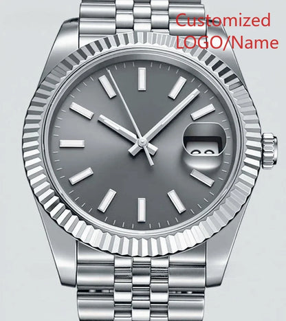 A989 Store Customized Watch Men's WomenAutomatic Mechanical Watch 36mm 40mm 904L Stainless Steel Black Blue
