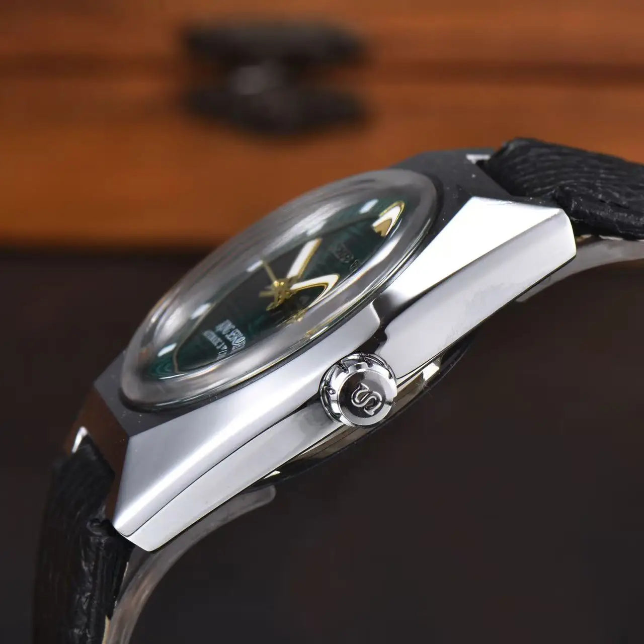 Seiko Men's and Women's Automatic Mechanical Watch Fashion High Quality Leather Strap Calendar Waterproof Couple's Watch