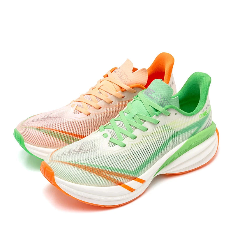 Zapatillas de running ONEMIX YUE SHUANG para hombre con amortiguación de aire, zapatillas deportivas para pareja, calzado deportivo para correr al aire libre y caminar para mujer