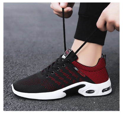 Chaussures de course respirantes à lacets pour hommes, tendance coréenne, légères, décontractées, confortables, nouvelle Version