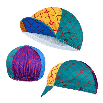cyklistická čiapka, polyesterová absorpcia potu, módny trend, unisex, graffiti