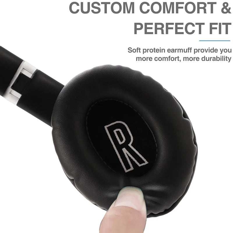 Wireless Bluetooth 5.0 Headphones Over Ear Headset Graffiti Design Foldable Headphone with Mic Hi-Fi Stereo For phone pc laptop