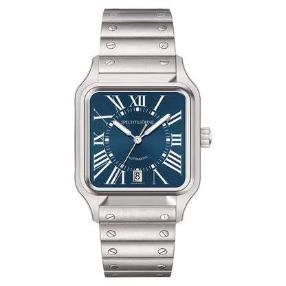 Specht&Sohne New Men's Watches Japan Miyota 8215 Movt Mechanical Wristwatches Stainless Steel 50M Waterproof Relogio Masculino