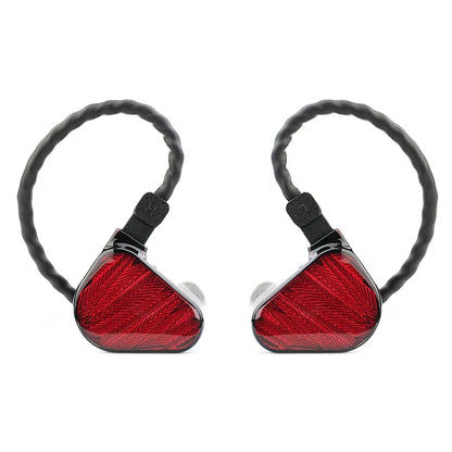 TRUTHEAR X Crinacle ZERO:RED Écouteurs intra-auriculaires à double transducteur dynamique avec câble 2 broches 0,78 mm