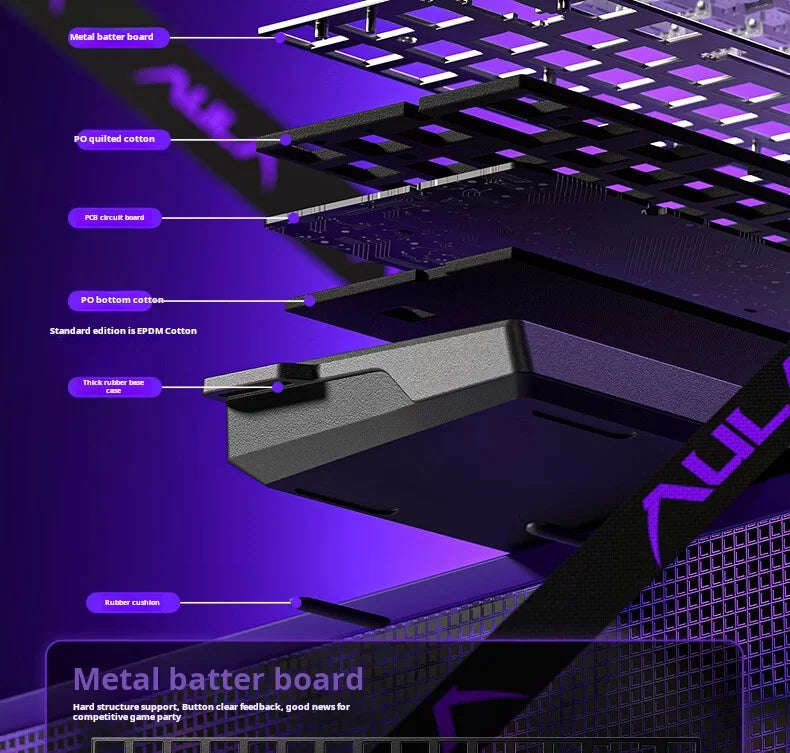 AULA WIN60 HE Wired Connection Magnetic Axis Keyboard RT Custom Mechanical Keyboard for E-sports Games 8K Polling Rate