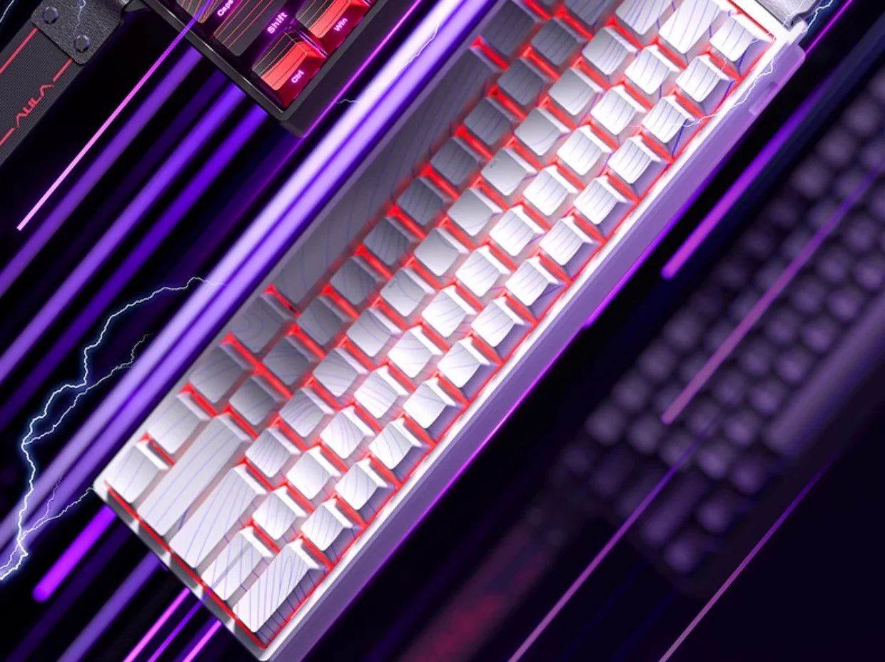 AULA WIN60 HE MAX E-Sports Keyboard 8K Polling Magnetic Swaps 0% Dead Zone RGB Unlock Dominance with This Hot Swappable Beast