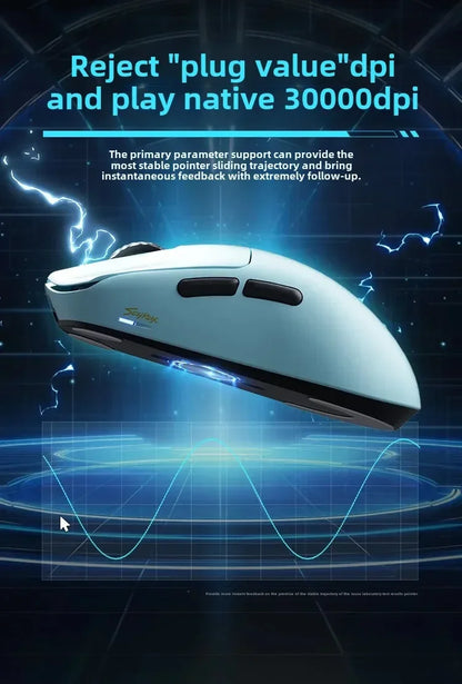 SCYROX V6 non-porous wireless mouse esports 40g 750IPS with 8k receiver fast response 3950 high quality 8KHz  gaming mouse