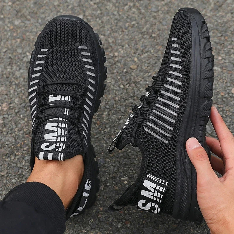 Non-slip Men's Summer Sneakers Comfortable Breathable Couple Running Shoes Women Tenis Sports Shoe White Walking Man Sneakers