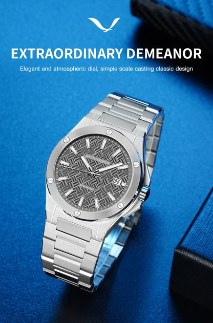 Specht&Sohne 2025 Neue 38MM Herrenuhr, Automatikuhr, Japan Miyota 8215 Uhrwerk, Stahl, Saphirglas, wasserdichte Reloj Homb