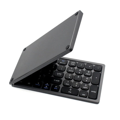 Jomaa Foldable wireless Bluetooth keyboard lightweight portable  Bluetooth Foldaing keyboard available for tablet laptop PC Ipad