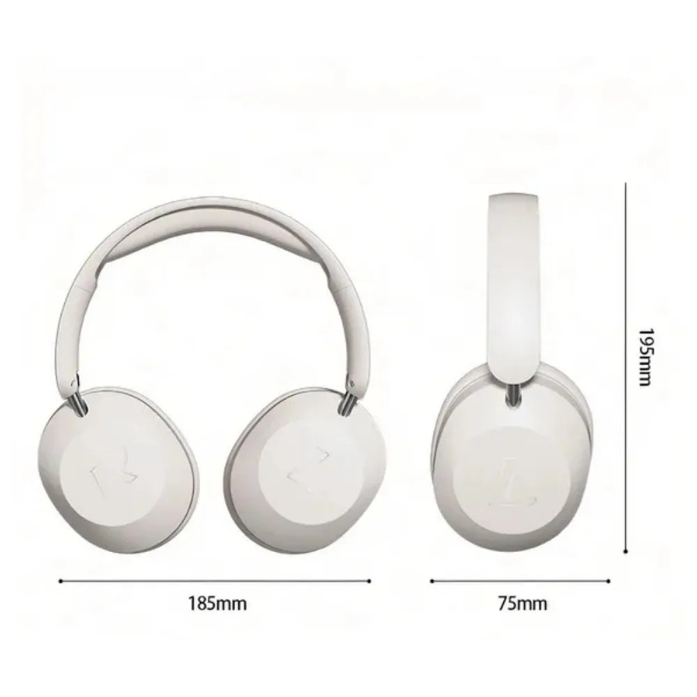 Foldable Wireless Bluetooth Headset Over Ear Sports Headphones High Power Stereo Sound for Cell Phones and Music