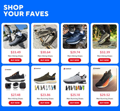 Baasploa Lightweight Running Shoes For Men Comfort Men's Designer Mesh Casual Sneakers Lace-Up Male Outdoor Sports Tennis Shoes