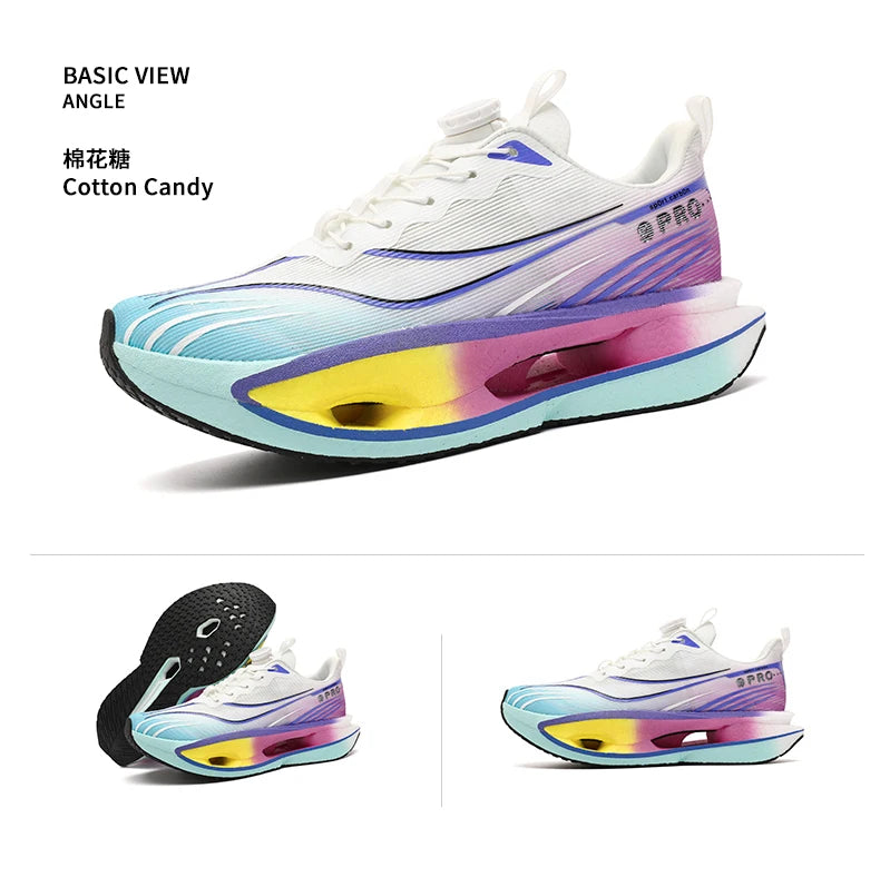 Running Shoes Carbon Board Speciality Marathon Men Sports Breathable Lightweight Women's Comfortable Athletic Nonskid Sneakers