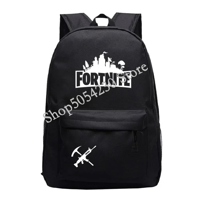 Fortnite Children's Backpack Large Capacity Bolsa Escolar High Quality Waterproof Men Women Victory Game Stationary Kid Rucksack