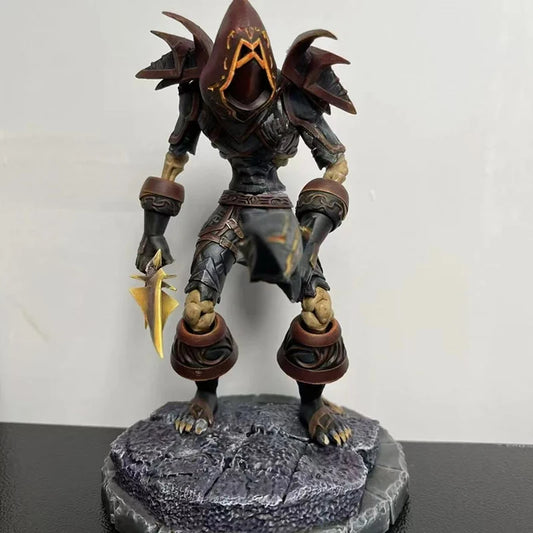 World of Warcraft Cartoon Action Figure - Bloody Tooth Thief Desktop Case Ornament GK Garage Kit Collectible Statue for Fans