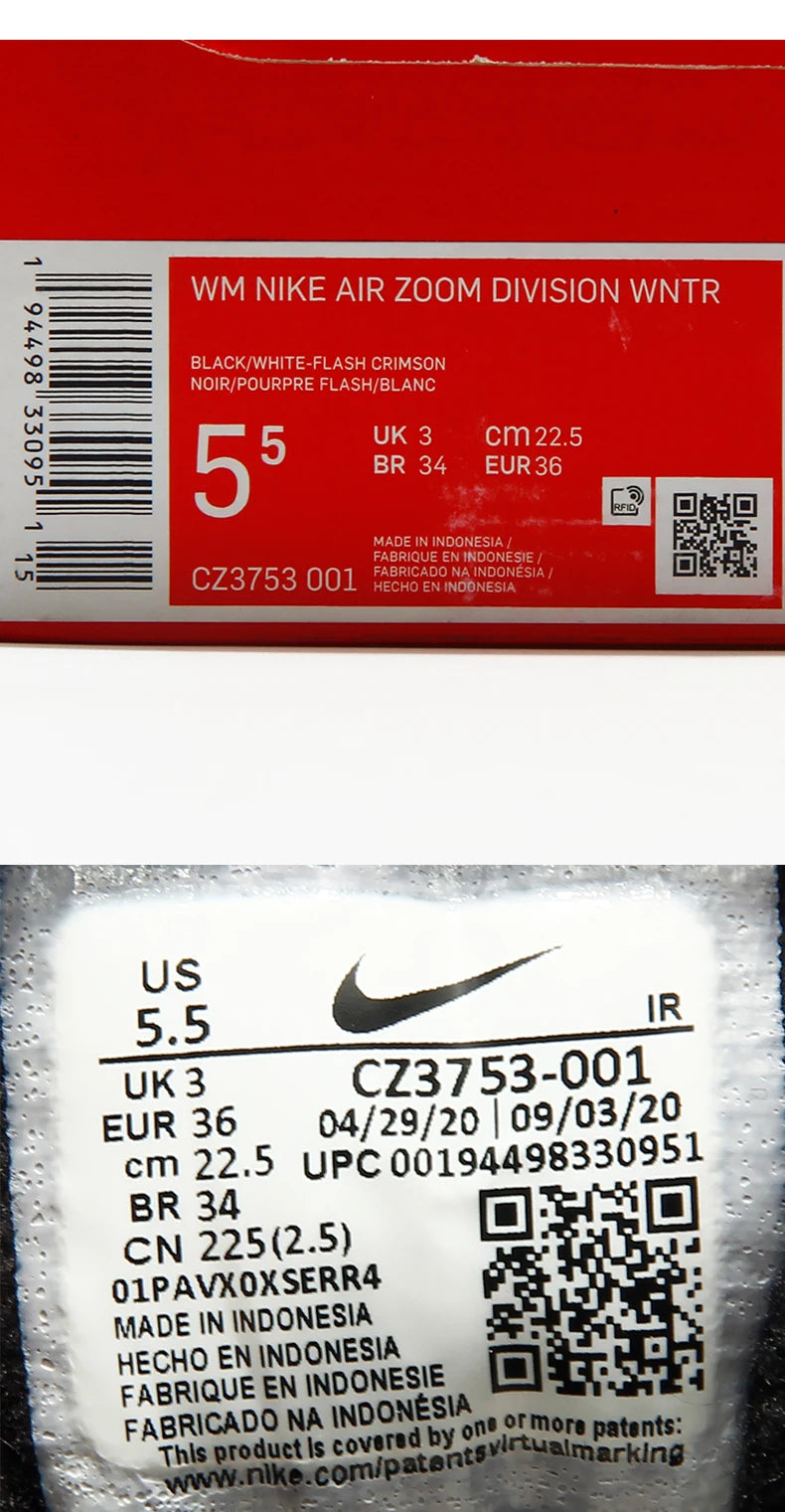 Nike Genuine WM Nike Air Zoom Women's Casual Sneakers CZ3753-001