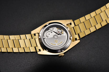 PAGANI DESIGN Men's Watches Green Luxury Automatic Watch For Men ST16 Mechancial Wrist watch Men For 2025 New Stainless steel