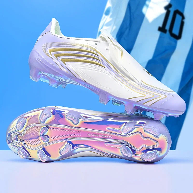 Nouvelles chaussures de football pour hommes, baskets de futsal, crampons, chaussures de football, pour terrain en herbe, montantes, pour l'extérieur, antidérapantes, pour l'intérieur, haute qualité, meilleures ventes