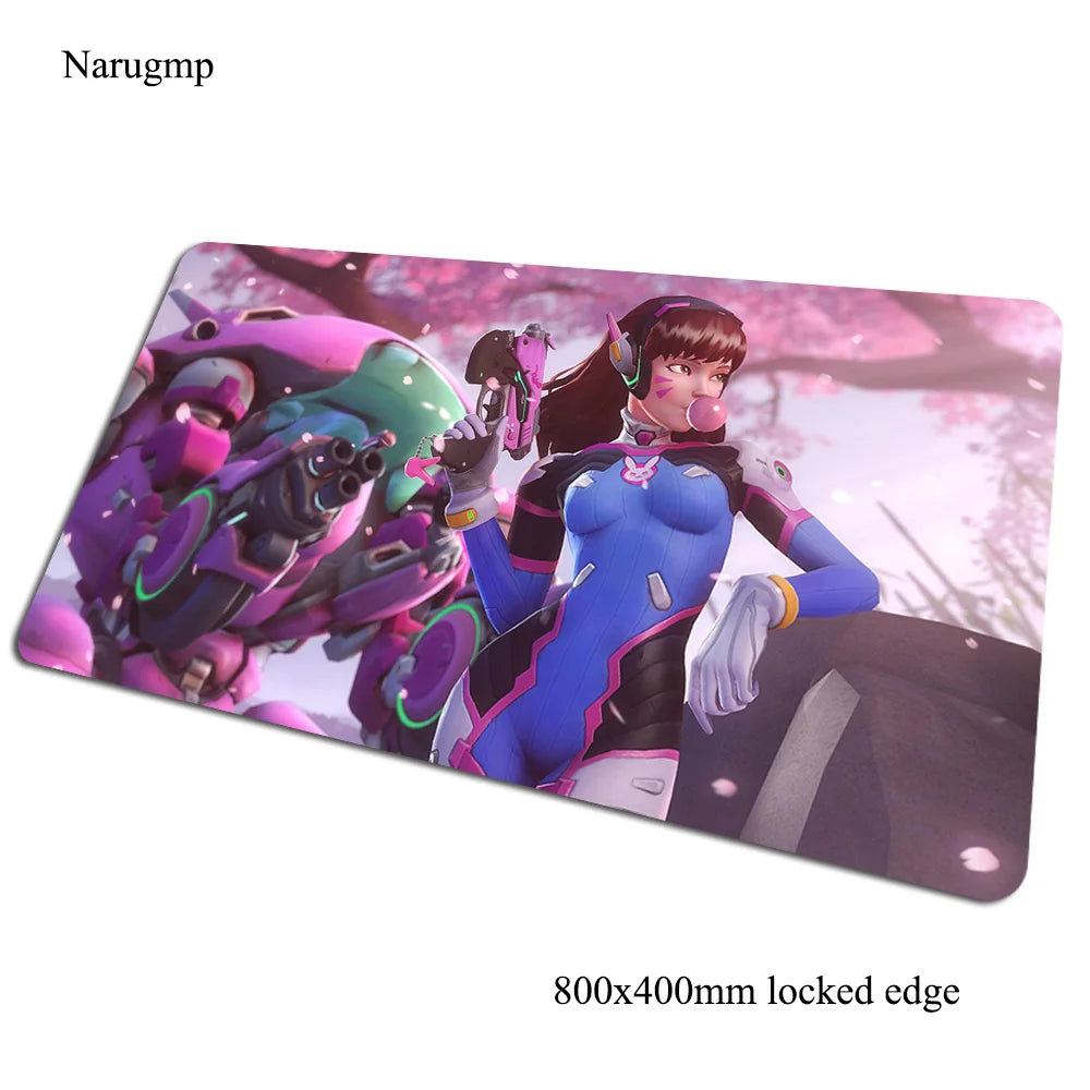 overwatch padmouse 80x40cm gaming mousepad game Halloween Gift large mouse pad gamer computer desk big mat notbook mousemat pc