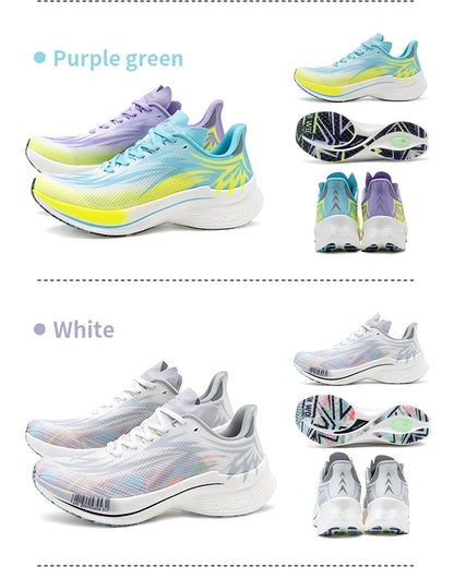 ONEMIX 2026 New Arrival Training Running Shoes for Men, Full Sole Nylon Plate Sport Shoes, Breathable Summer Female Jogging Shoes