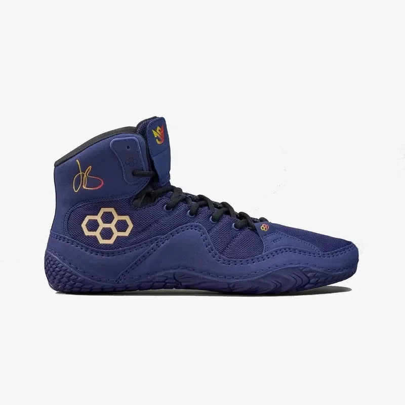 Men Woman Wrestling Shoe Competition Sport Gym Training Shoe Top Quality Comfortable Boxing Sport Shoe 36-45
