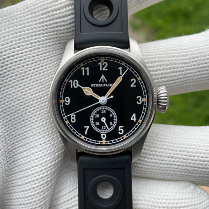 STEELFLIER Official SF746 Luxury Quartz Wristwatch Swiss Luminous VH60 Mute Movement 20Bar Waterproof Multi-time Zone Watches