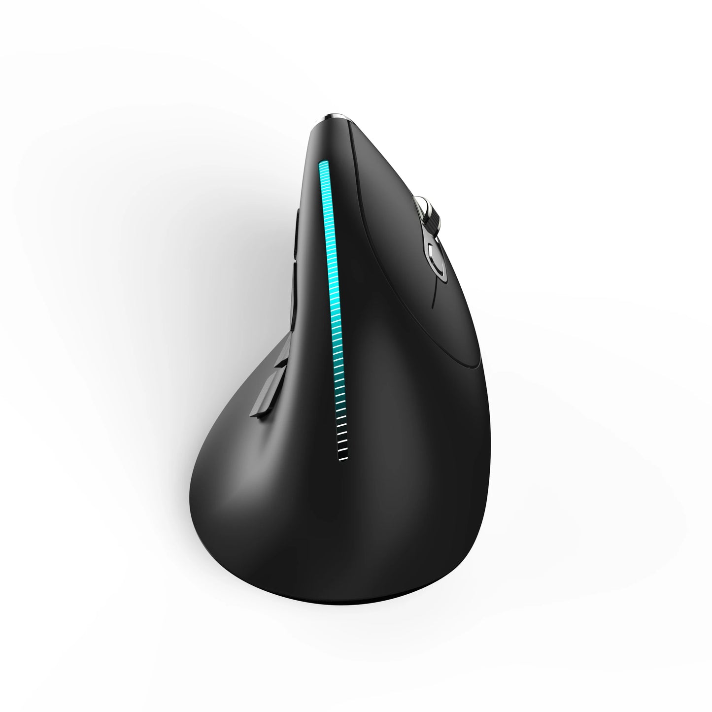 ZELOTES F36 Vertical Wireless Mouse Bluetooth Ergonomic Mice Rechargeable Programmable Gaming Mouse 2.4G 2400DPI for Laptop PC
