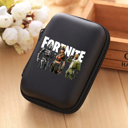 New Fortnite Storage Bag Multi-Function Data Cable Charger Organizer Travel Earphone Protective Pouch Children's Birthday Gift