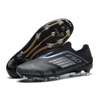 Chaussures de football pour hommes, crampons d'entraînement, chaussures de soccer FG ultralégères et respirantes, livraison directe, crampons longs pour matchs sportifs, baskets d'intérieur
