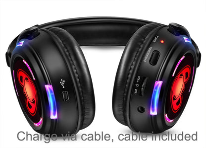 Silent Disco Wireless Headphones and RF LED LOGO Headset For DJ Music Pary Club Headphones only