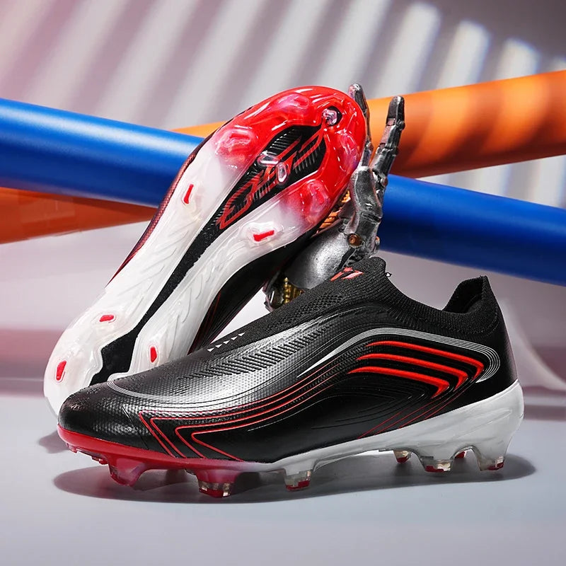 Nouvelles chaussures de football pour hommes, baskets de futsal très populaires, chaussures de football pour matchs sur gazon, entraînement, chaussures de football de haute qualité, crampons antidérapants, pour intérieur