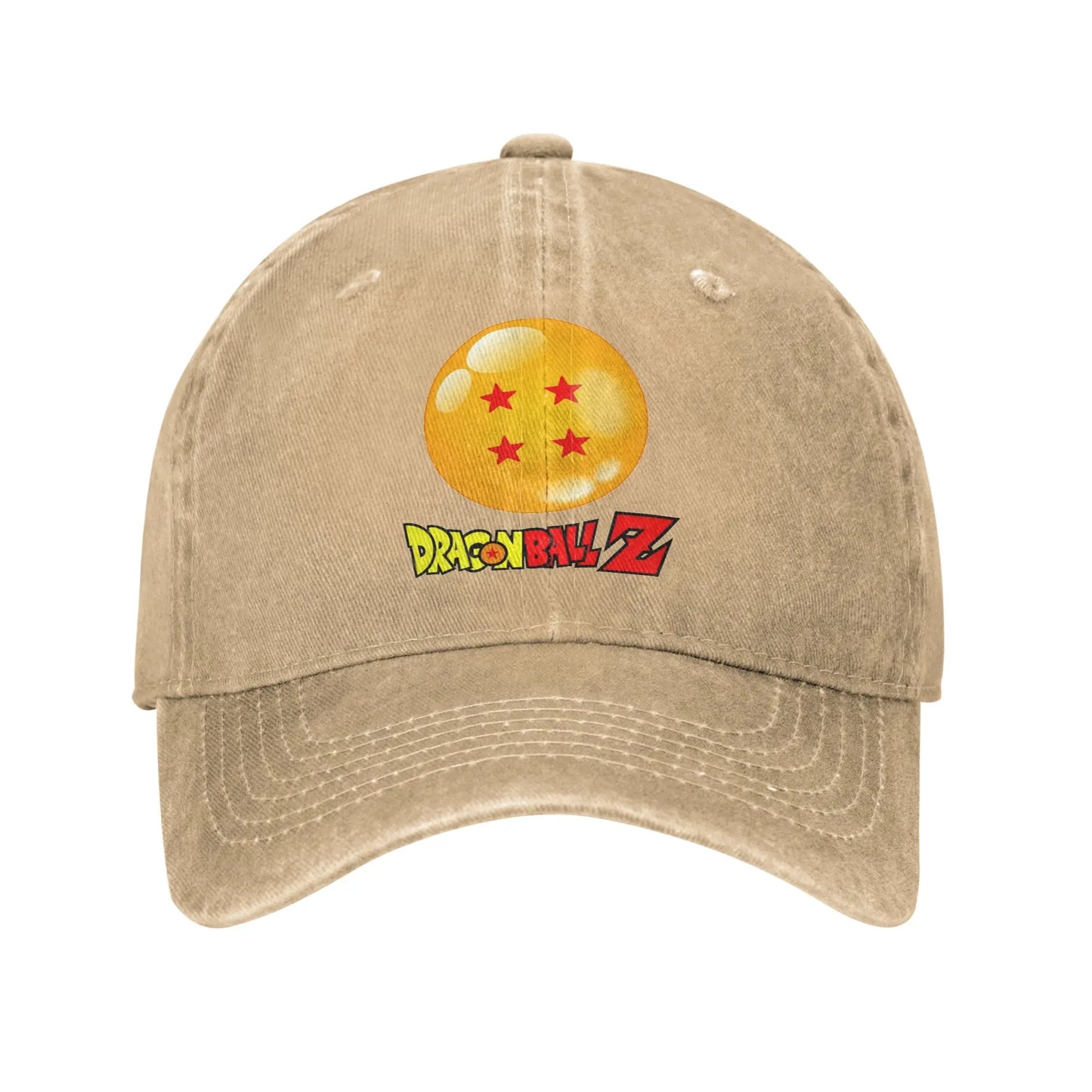 Star Dragon Sphere Anime Goku Unisex Style Baseball Caps Dragon Ball Distressed Denim Hats Cap Outdoor Adjustable Fit Sun Cap