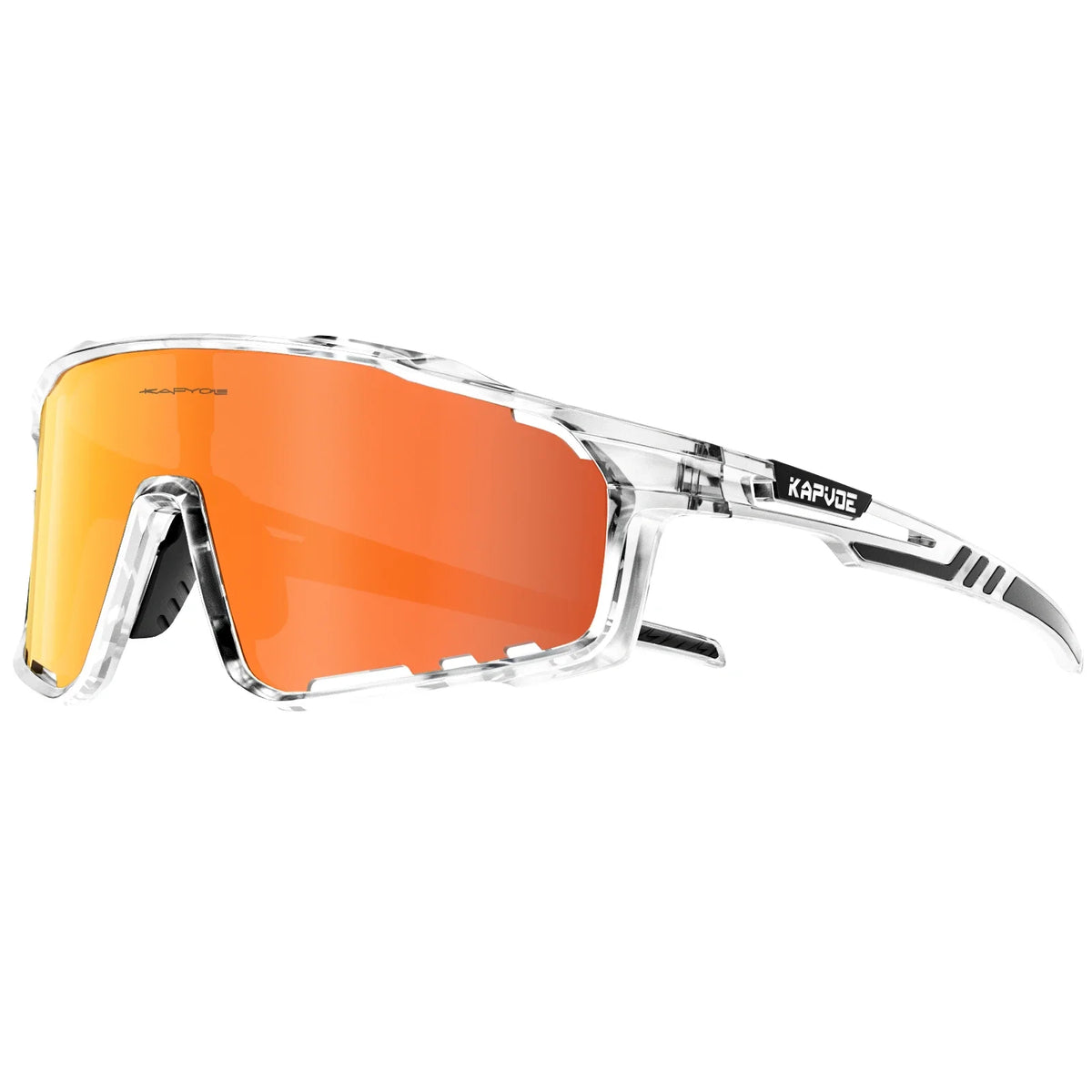 Kapvoe Mode-Sonnenbrillen für Herren – Coole Fahrradbrillen, MTB, Skaten, UV400, Angelbrillen, Herren, Damen, Fahrradbrillen