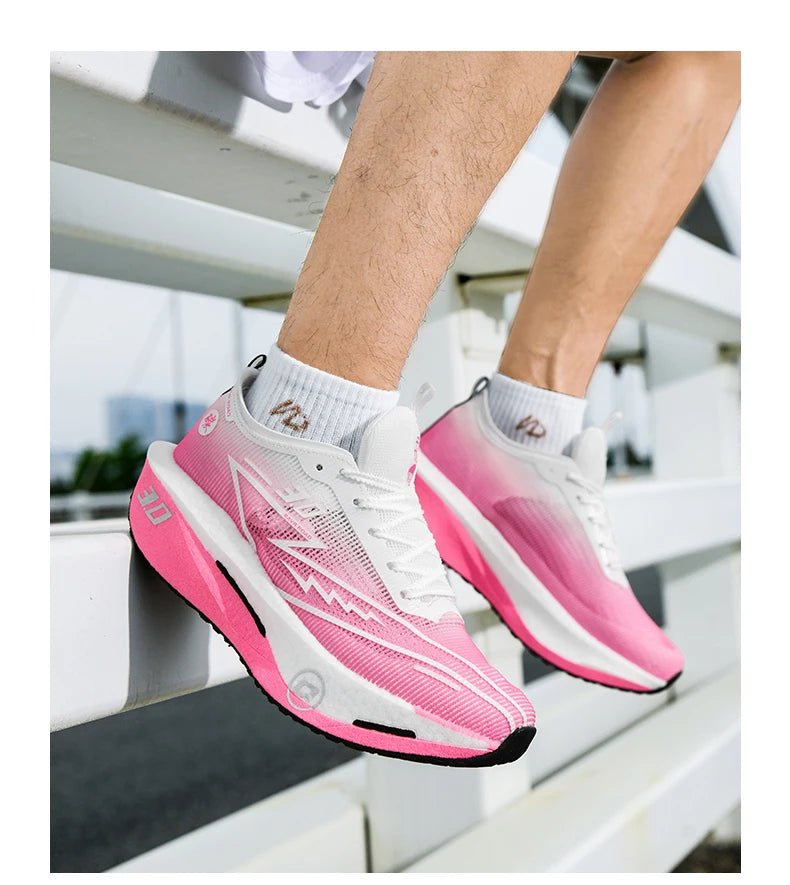 Men Sneakers Mesh Comfort Tennis Shoes 2025 Men's Running Carbon Board 3.0 Cushion Sports Training Jogging Speciality Jog Shoes
