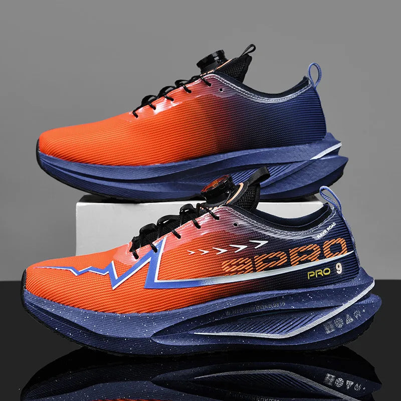 Casual Running Shoes Men Marathon Sports Carbon Board Breathable Lightweight Women's Comfortable Athletic Nonskid Sneakers 2026