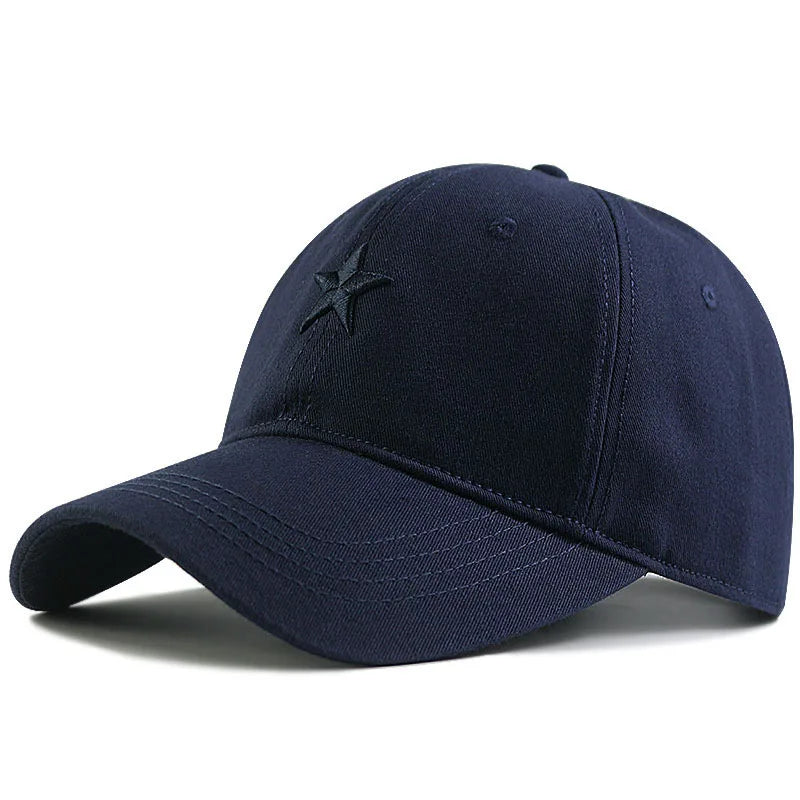 Baseball kapa Big Head Plus Size iz 100 % bombaža, primerna za moške in ženske, nastavljiva kapa »Dad Hat«, velikost 58–60 cm, 61–65 cm
