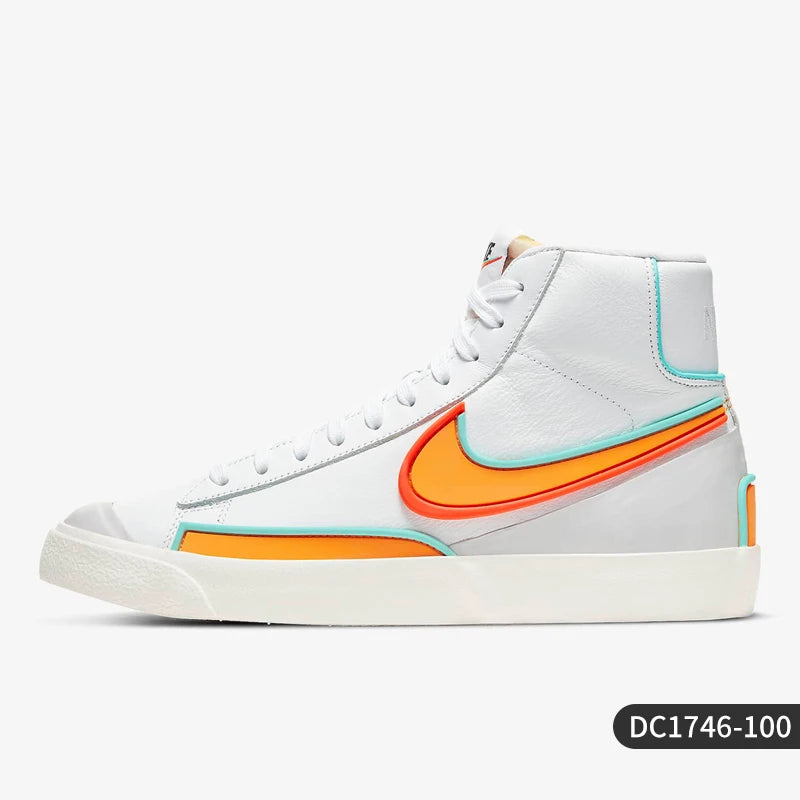 Nike, chaussures de sport et de loisirs à tige haute pour femmes, modèle BLAZER MID77, DC1746-100.