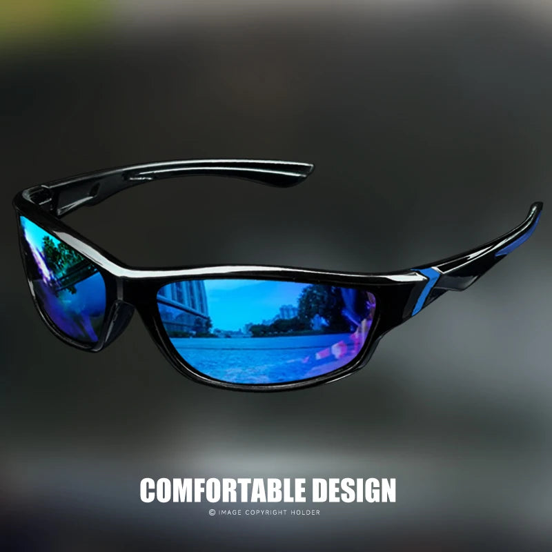 Polarized Sunglasses for Men Sports Mens-Sunglasses: Sun-Glasses with UV Protection for Fishing Driving Running Cycling