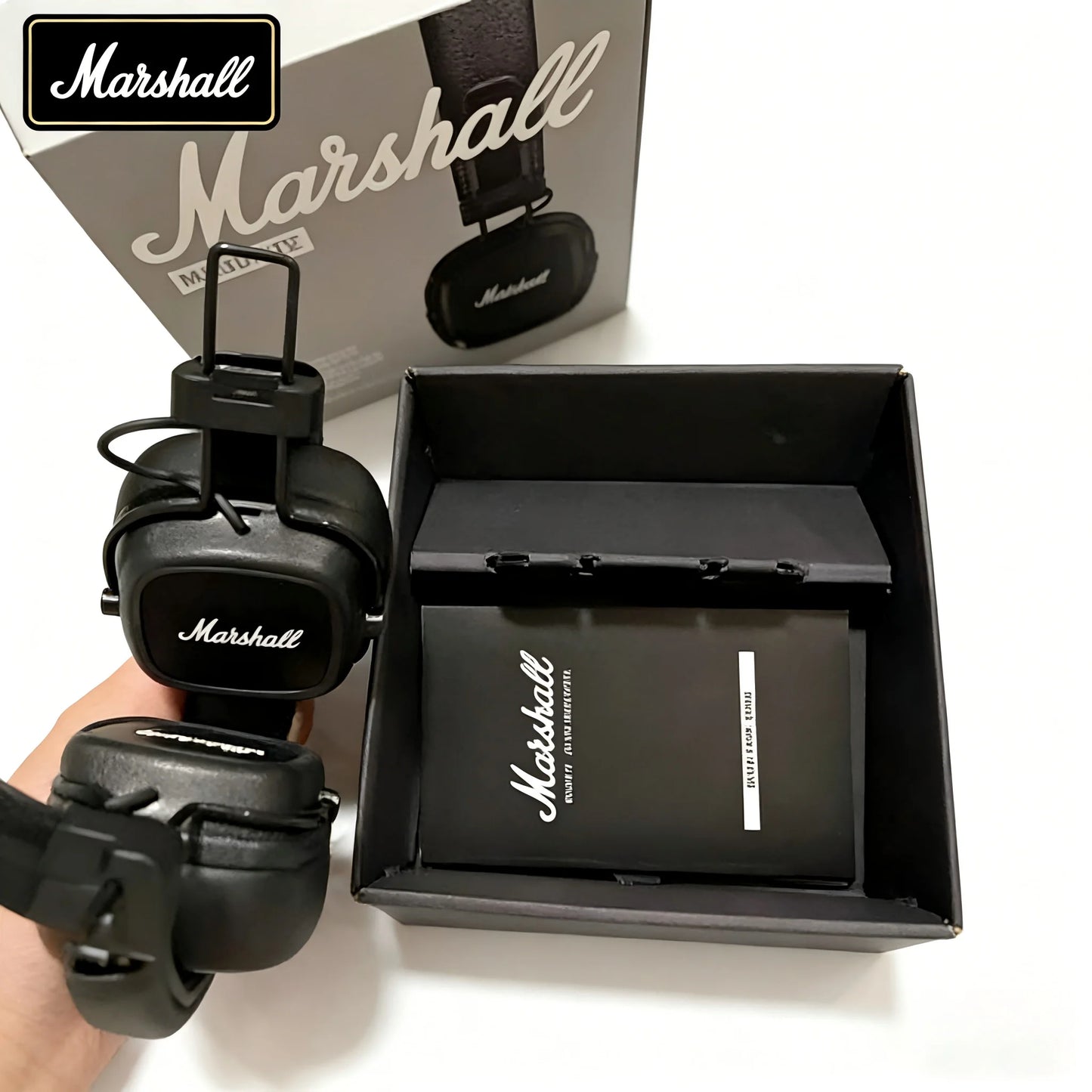 Marshall Major IV 4 Wireless On-Ear Bluetooth Headphones Foldable Deep Bass Sport Gaming Headset with Mic