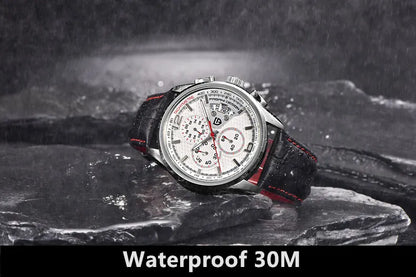 PAGANI DESIGN Chronograph Stop Watch for Men Quartz Multi-function Military Pilot Relógios Masculino Reloj Hombre Montre Homme