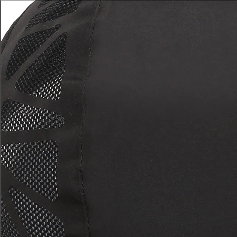 Boné de basebol unissexo com letras impressas, de secagem rápida; chapéus de sol; bonés de malha respirável para atividades ao ar livre no verão; boinas; viseiras; chapéus de golfe